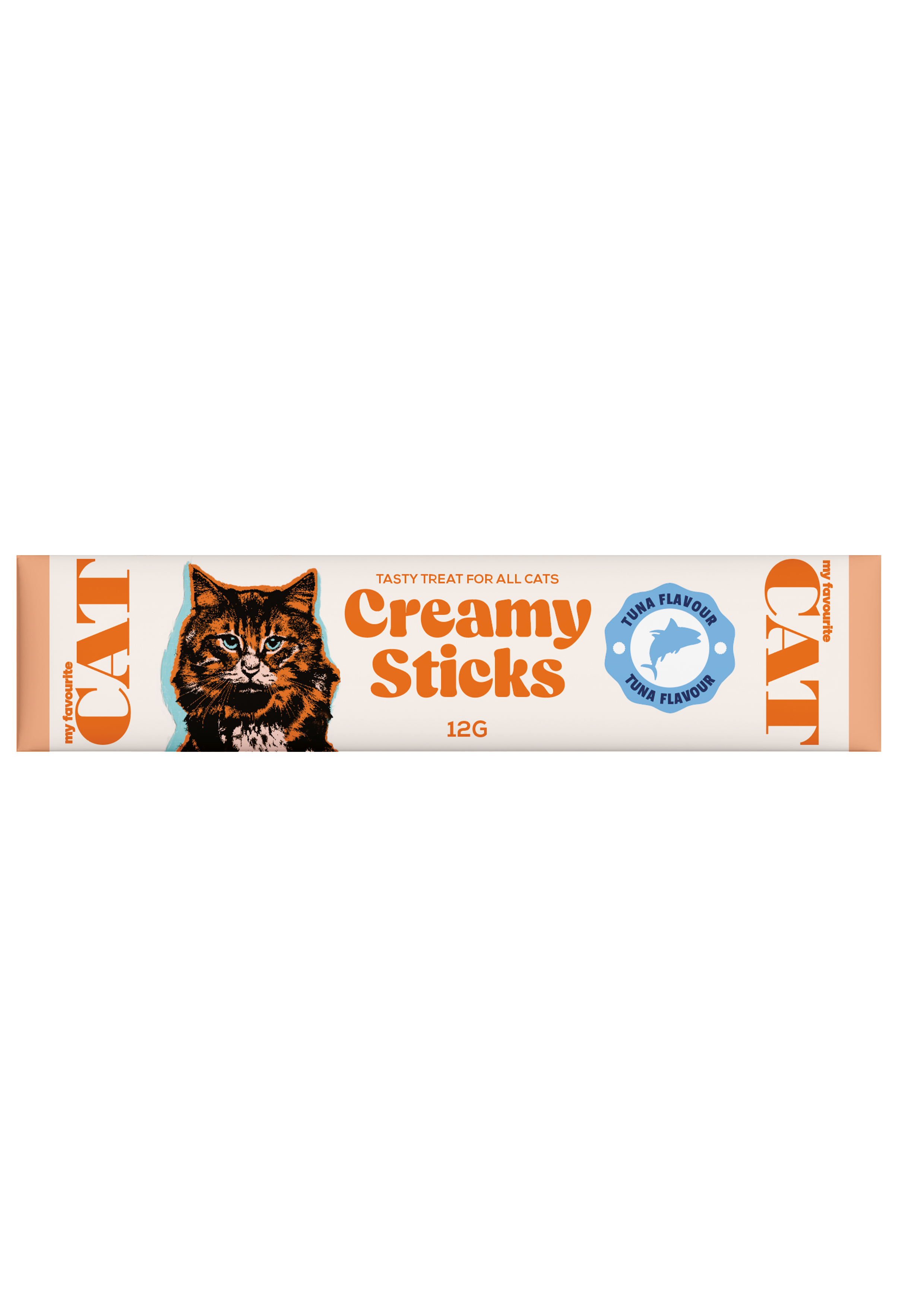 My favourite CAT - Creamy Sticks - Tuna 7x12g - Katt - Kattegodteri & kattegress - ZOO.no