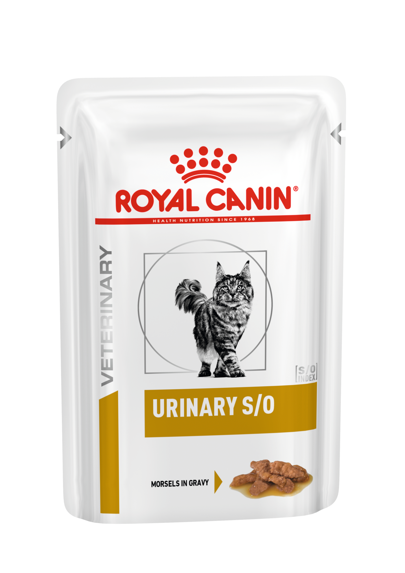 Wet Cat Urinary S/O Morsels in Gravy 85 g x 12 stk - porsjonsposer - Katt - Kattefôr & kattemat - Veterinærfôr for katt, Veterinær - Veterinærfôr til katter - Royal Canin Veterinary Diets Cat