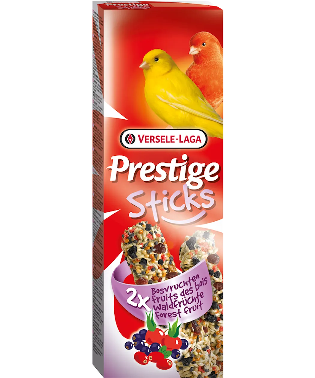 Versele-Laga Prestige Sticks Kanariøyene Skogsfrukt 60 g