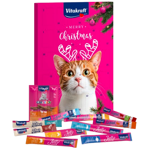 Julkalender Katt  24 st luckor