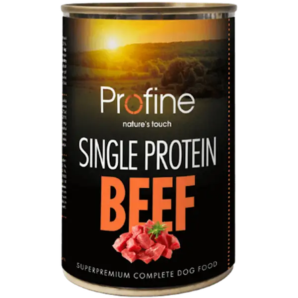 Dog Single Protein Beef Orange 400g