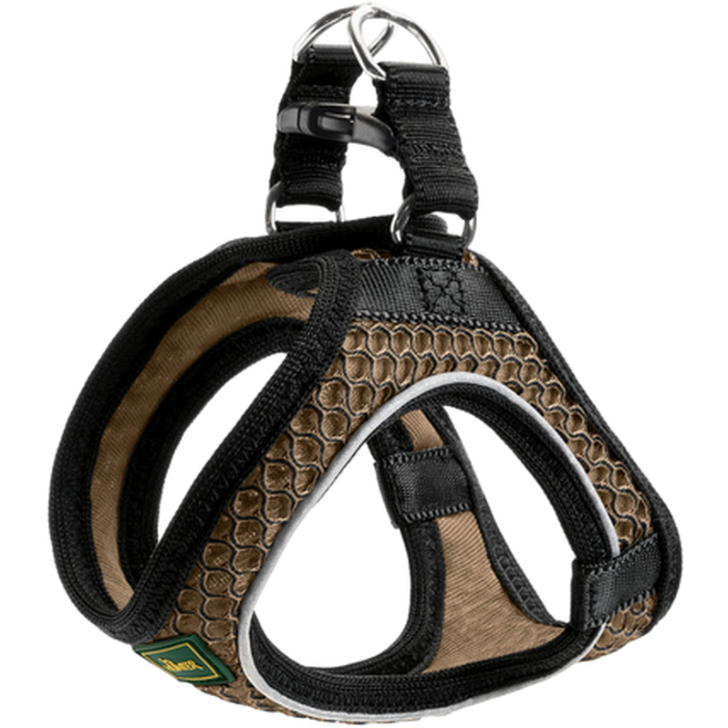 Dog Harness Comfort Hilo Brown XS-S Chest 40-46cm - Hund - Halsband, Koppel & Sele för hund - Hundselar - Hunter - ZOO.se