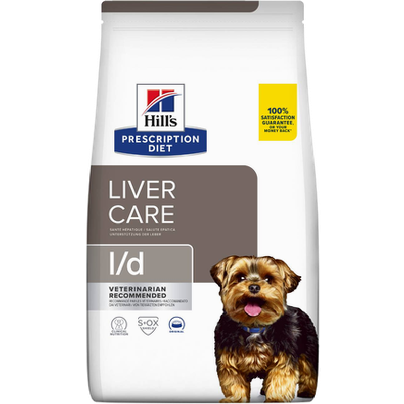 Hill's Prescription Diet Dog - l/d Liver Care Original - Dry Dog Food 4 kg - Hund - Hundmat & hundfoder - ZOO.se
