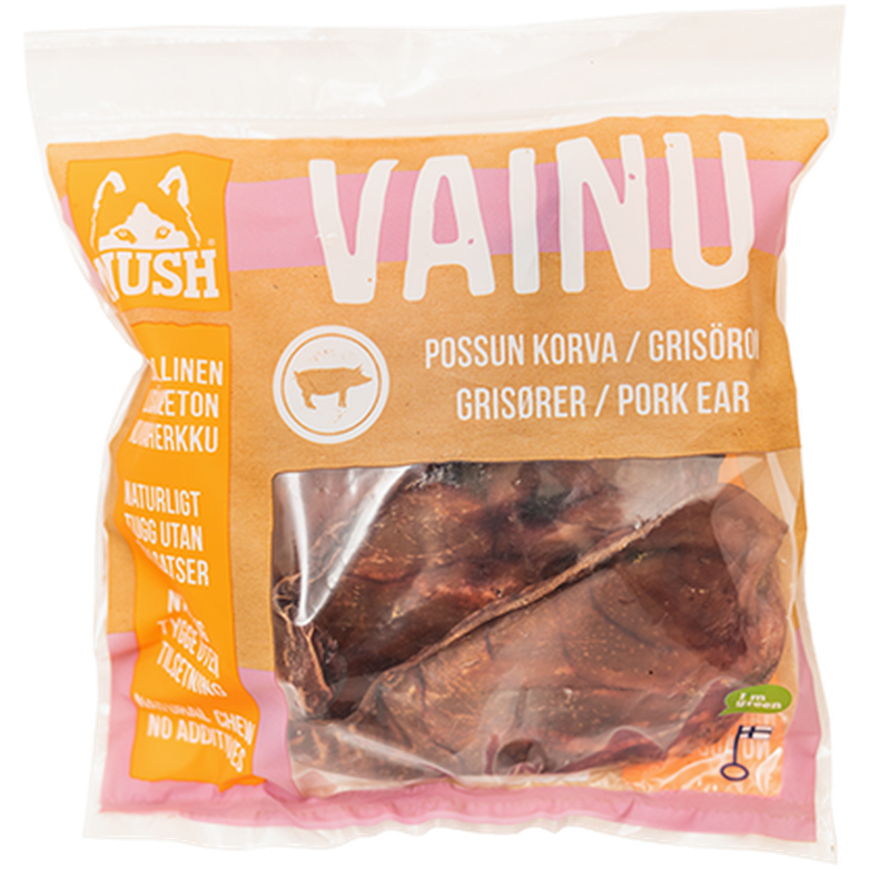 Mush - Vainu Grisöron Orange 200 g x 6 - Hund - Hundgodis - ZOO.se