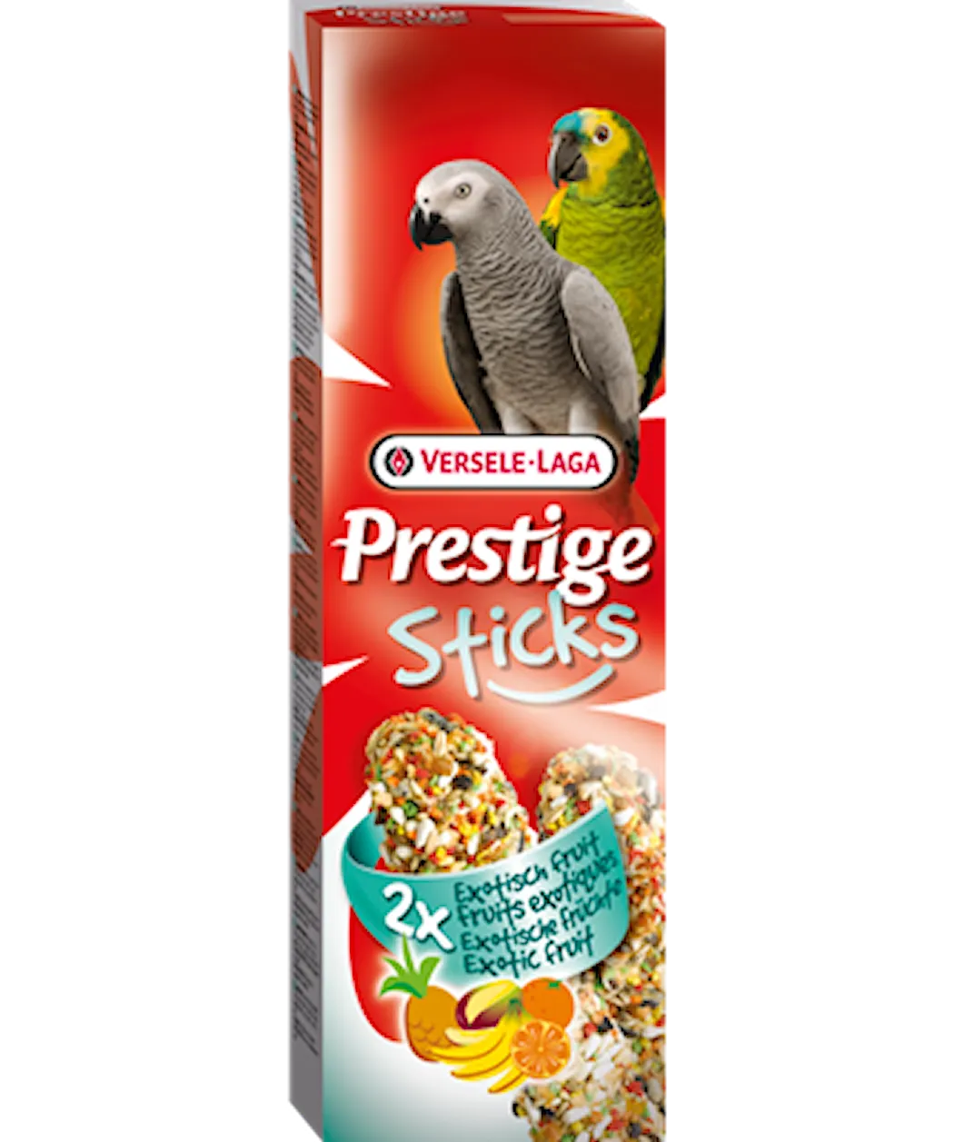 Versele-Laga Prestige Sticks Papegøyer Eksotisk frukt 140g
