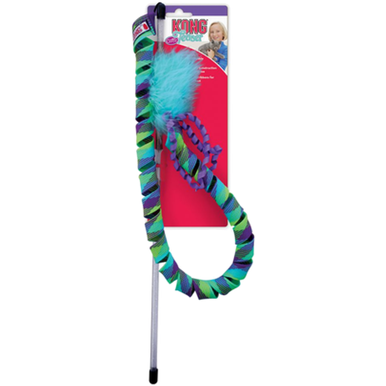 Cat Curlz Teaser Toy 106cm - Katt - Kattleksaker - Kattvippor & Kattspö - Kong - ZOO.se