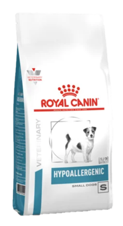 Preview of Royal Canin Veterinary Diets Dog Derma Hypoallergenic Small Dog torrfoder för hund 1 kg