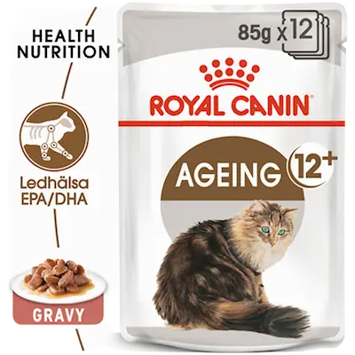 Ageing 12+ Gravy Våtfoder för katt
