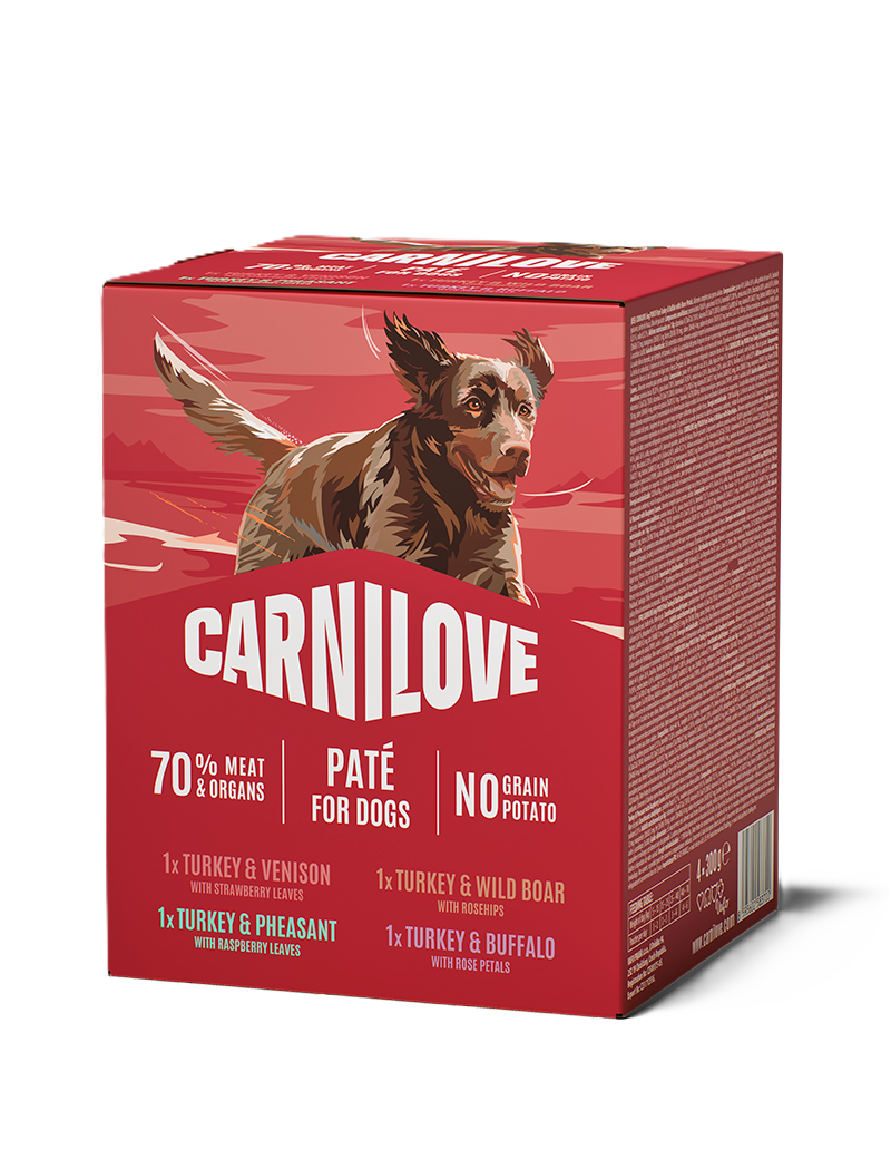 Dog Pouch Pat&eacute; Multipack 4x300g