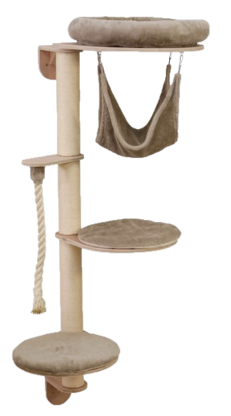 KerblPet Vägghängt Klösträd Dolomit Grappa 204cm Taupe