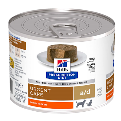 Preview of Hill'S Prescription Diet Dog a/d Urgent Care Chicken Canned - Wet Dog/Cat Food 200 g