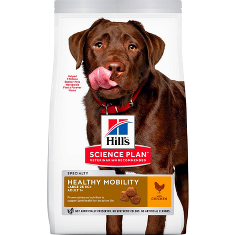 Hills Science Plan - Adult Healthy Mobility Large Breed Chicken - Dry Dog Food 12 kg - Hund - ZOO.se