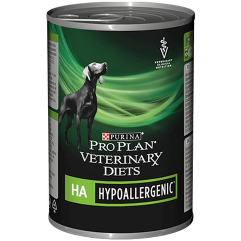 PVD Canine HA Hypoallergenic Mousse 400 g x 12 - Hund - Hundmat & hundfoder - Veterinärfoder för hund, Veterinär - Veterinärfoder För Hundar - Purina Pro Plan Veterinary Diets - ZOO.se