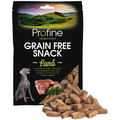 Dog Grain Free Semi Moist Snack Lamb 200g
