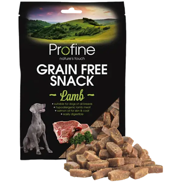 Dog Grain Free Semi Moist Snack Lam