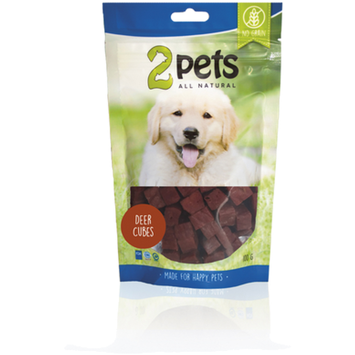 Dogsnack Deer Cubes 100 g