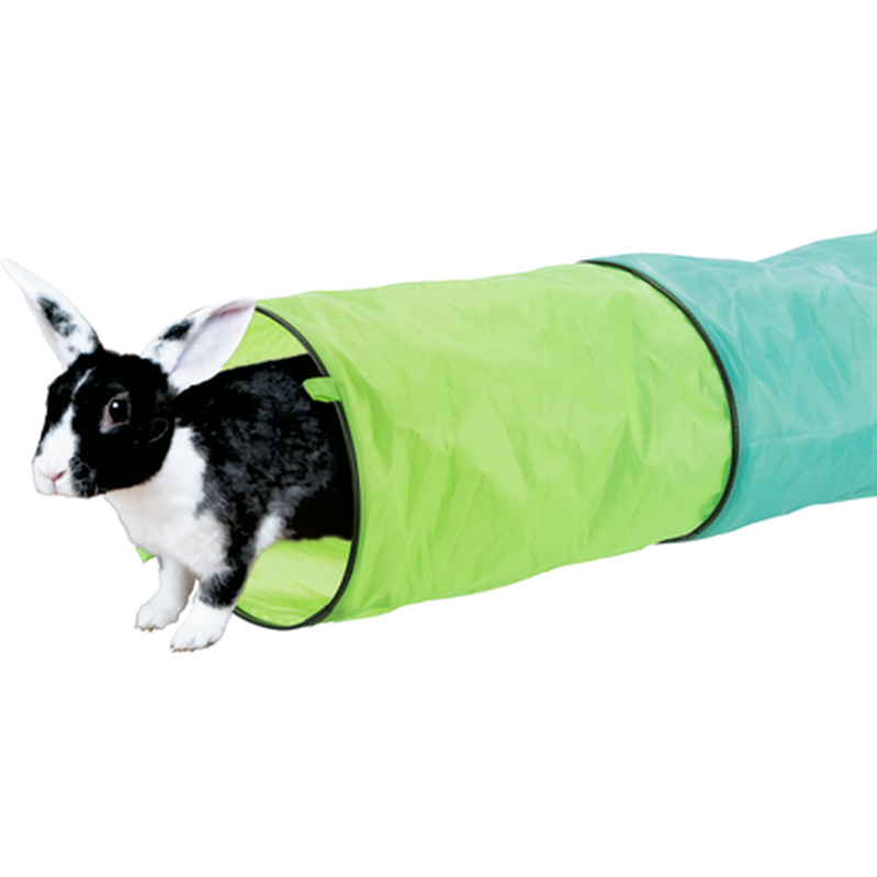 Trixie - Playing Tunnel Green 130 cm Ø 18 cm - Smådjur - Hus & Burinredning för smådjur - ZOO.se
