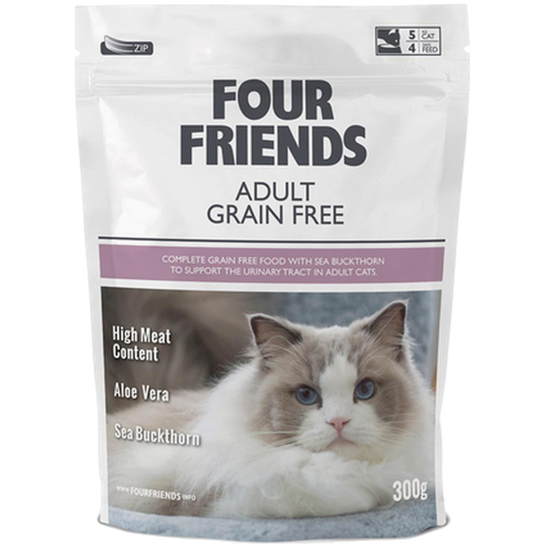 FourFriends - Cat Adult Grain Free 6 kg - Katt - Kattfoder & kattmat - Torrfoder till katt - ZOO.se