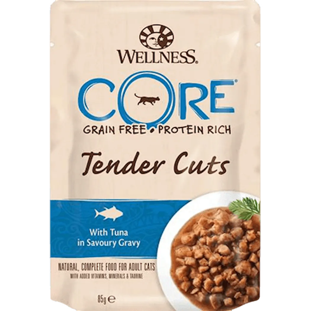 CORE Petfood Cat Adult Tender Cuts Tunfisk