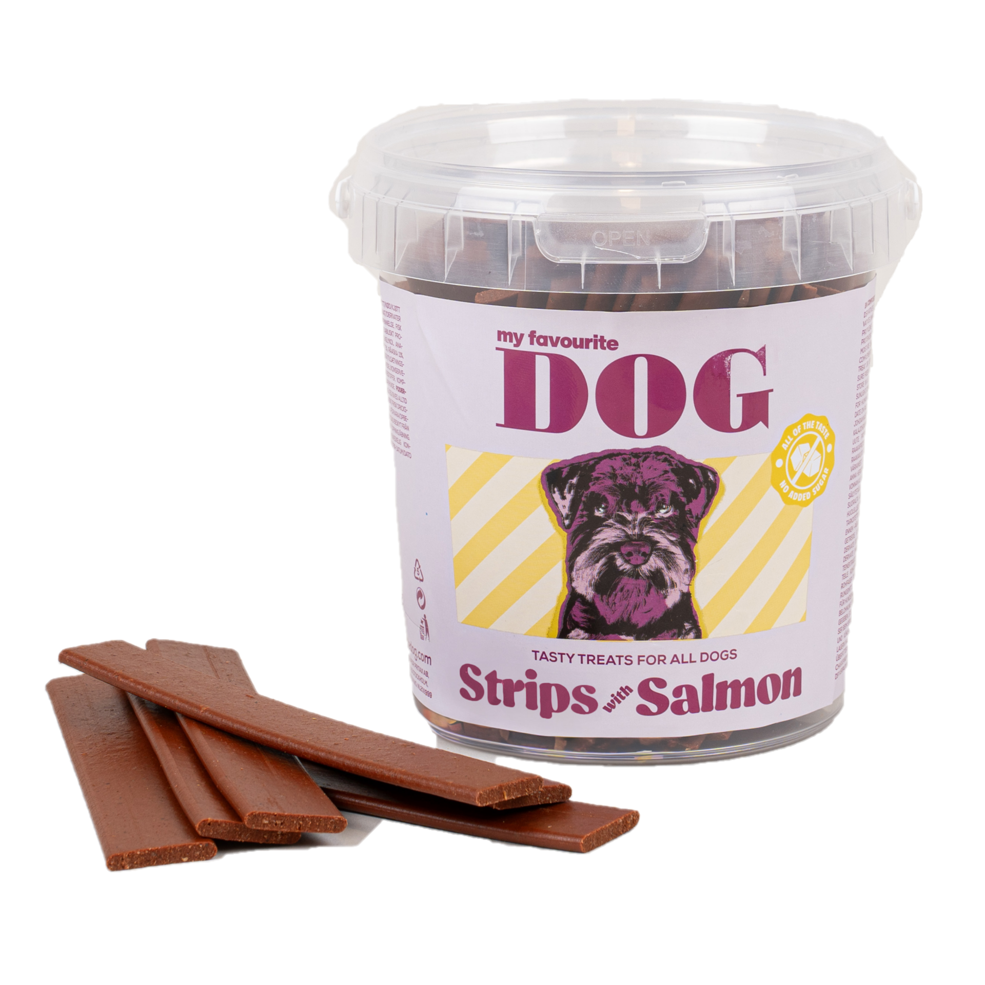 My favourite DOG - Strips with Salmon 500 g - Hund - Hundgodis - Träningsgodis & belöningsgodis - ZOO.se