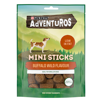 Preview of Purina Adventuros Adventuros Mini Sticks Buffalo Flavour 90 g