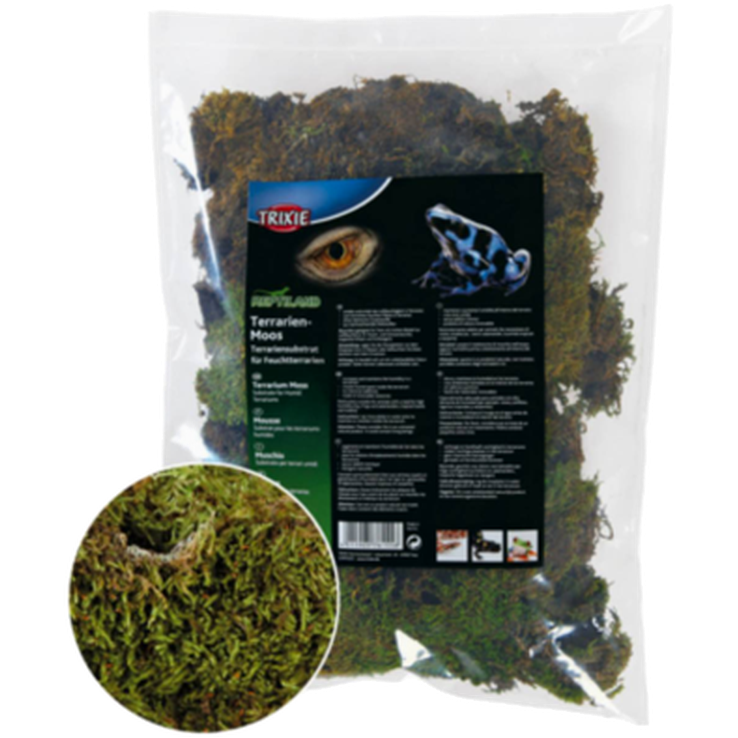 Trixie - Reptiland Terrarium Moss Brown 200 g - Reptil - Bottenmaterial för reptil & terrarium - ZOO.se