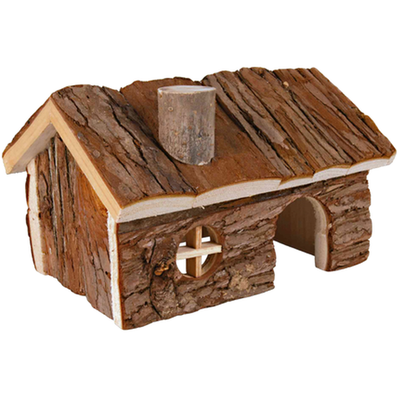 Trixie - Natural Living Hendrik House Brown 20 x 13 x 13 cm - Smådjur - ZOO.se