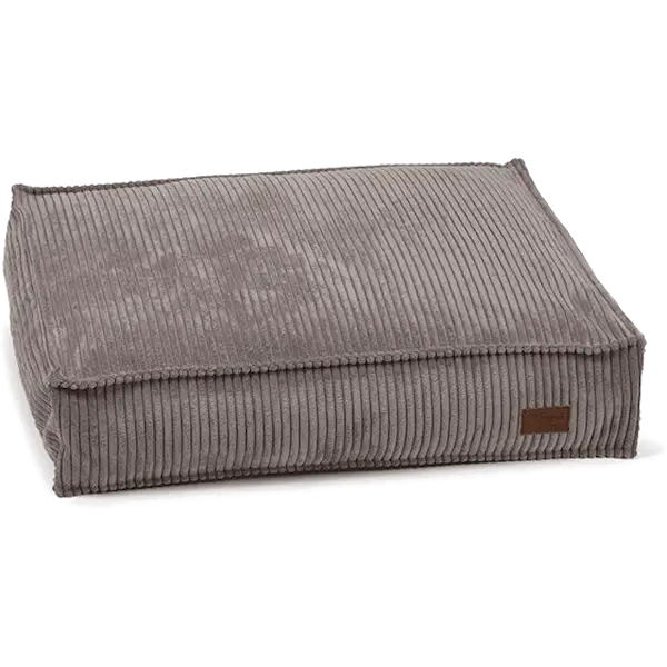 Rest Cushion Ribbed Brown 70 x 55 cm
