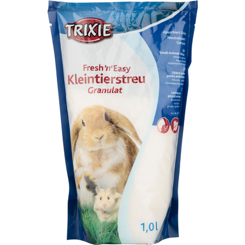Trixie - Fresh’n’Easy Silicate Litter White 1 L - Pieneläimet - Pieneläinten vessat ja kuivikkeet - WC-hiekat ja puupelletit