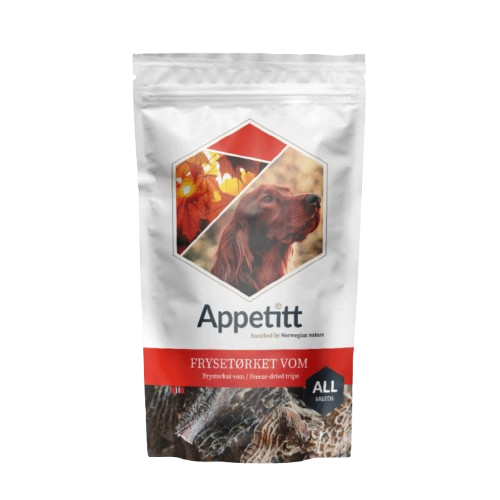APPETITT - Frystorkad vom 500 g - Hund - Hundmat & hundfoder - Torrfoder för hund - ZOO.se