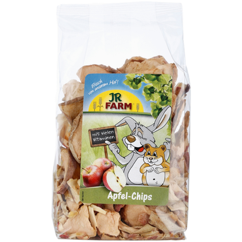 JR FARM - Eplechips 80 g - Smådyr - Godbiter og gnagestenger - Naturlig godbit - ZOO.no