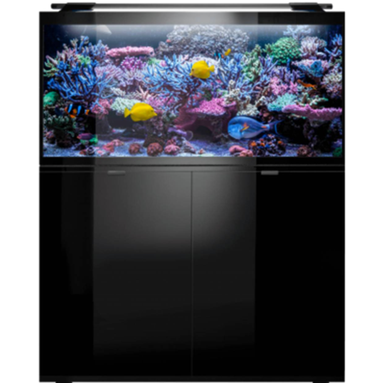 AQUAEL Glossy Marine Aquarium 100 Black 250L + 63L Sump | ZOO.se