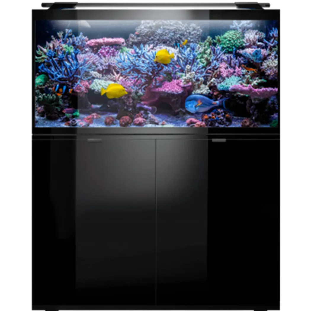 AQUAEL Glossy Marine Aquarium 100 Black 250L + 63L Sump