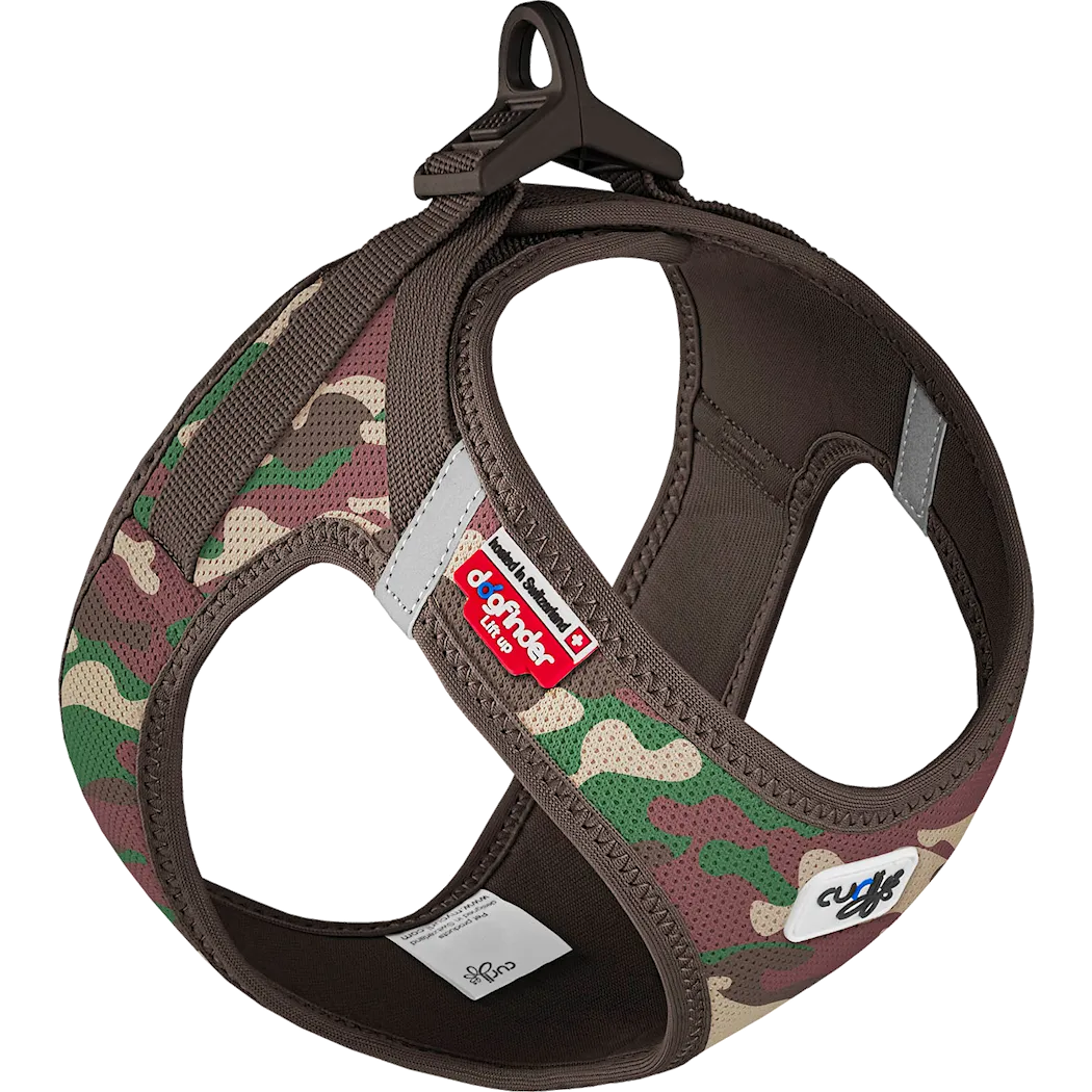 curli_Vest Harness Clasp Air-Mesh - Step in_camouf