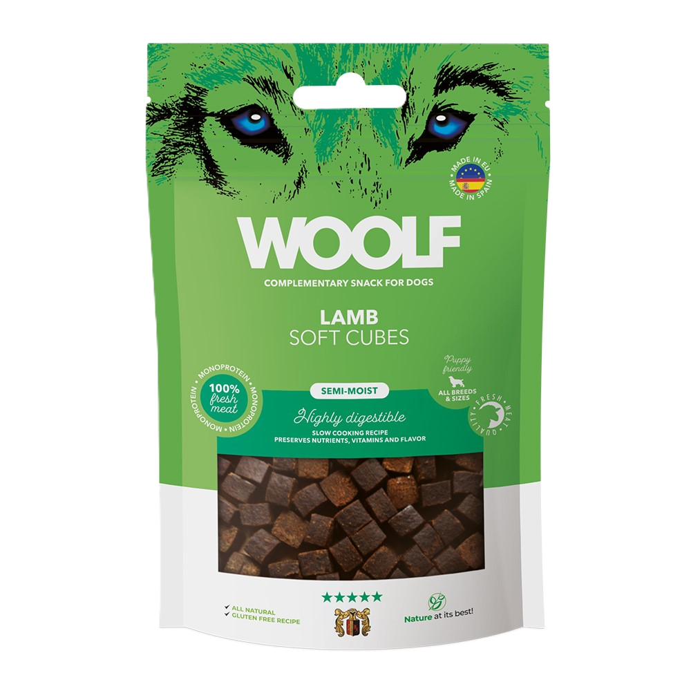 WOOLF Soft Cubes - Lamb 100g