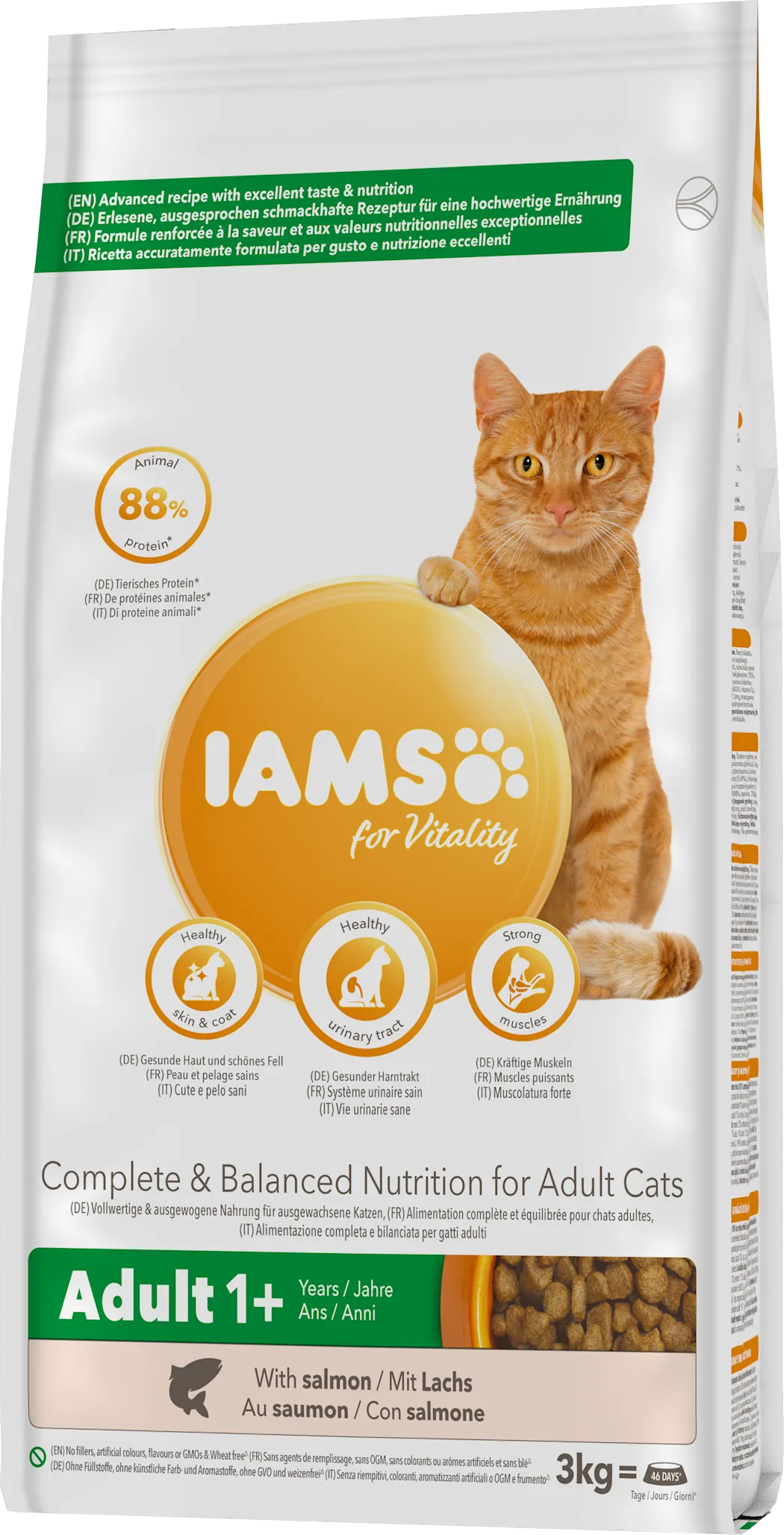 IAMS Cat Adult Salmon 3 kg - left.png