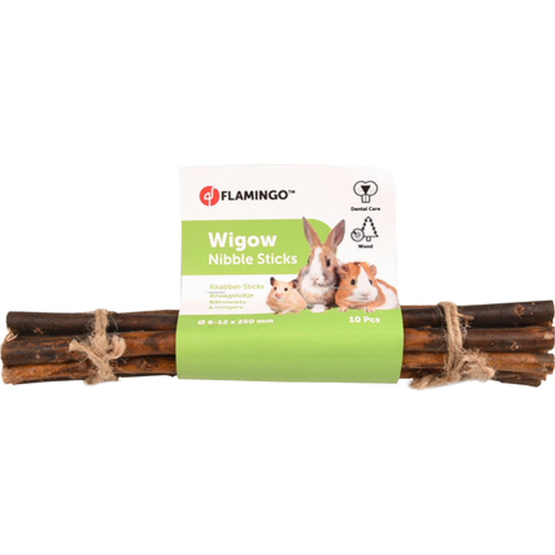 Flamingo Gnawing Sticks Wigow