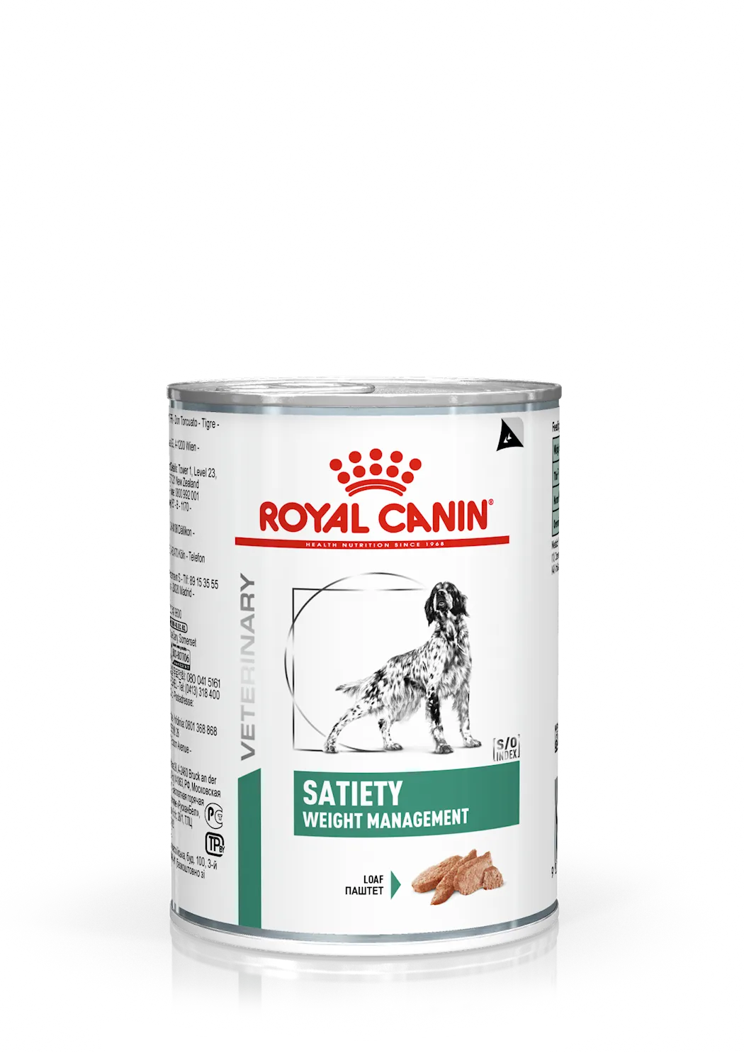 Royal Canin Veterinary Diets Dog Weight Management Satiety Loaf In Can våtfoder för hund