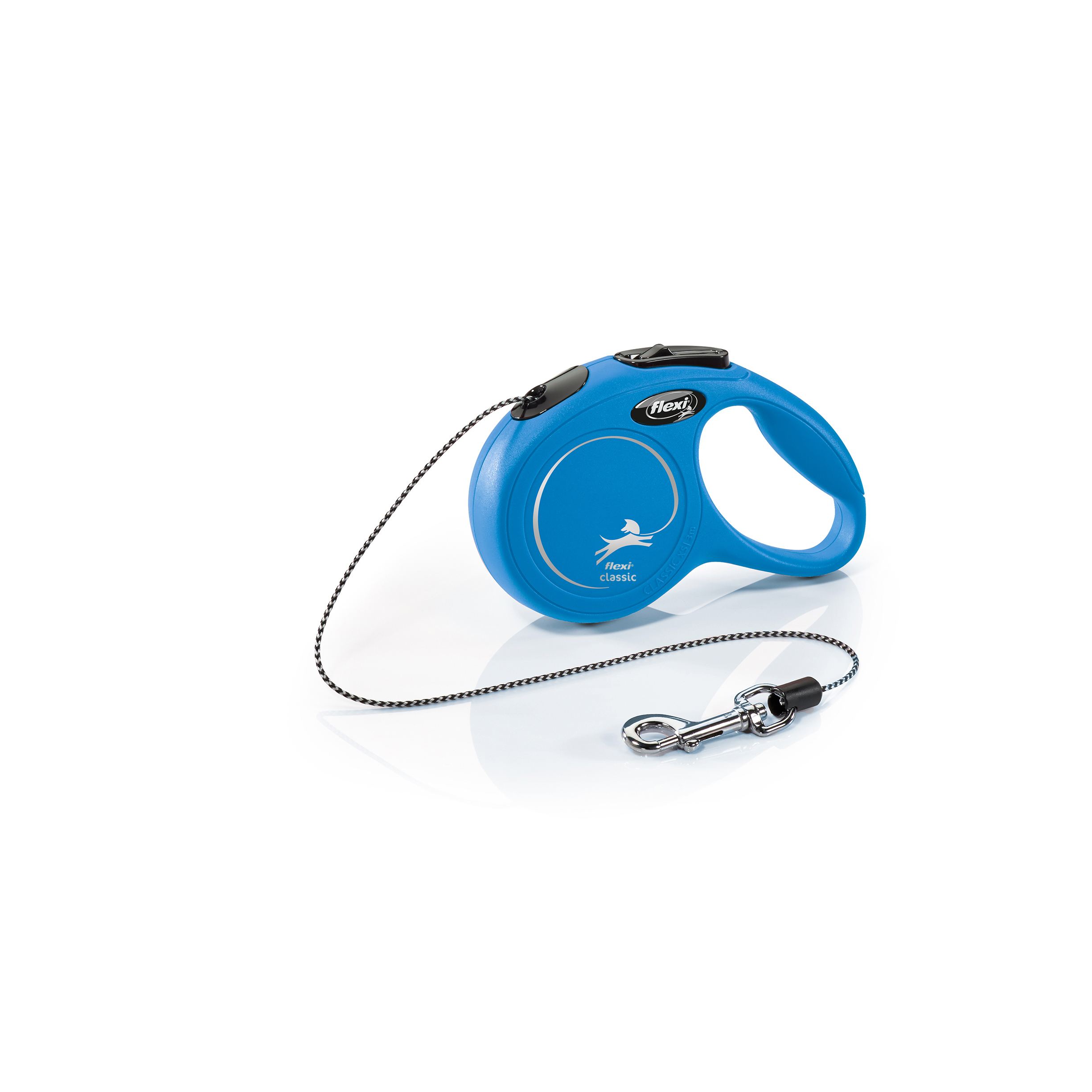 Flexi Rullebånd New Classic Cat Cord, 3m, XS, maks 8 kg, Blå | ZOO.no