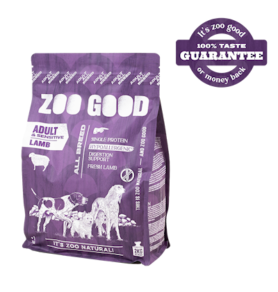 Preview of Zoo Good Dog Lamb Adult All Breed Grain Free 2 kg