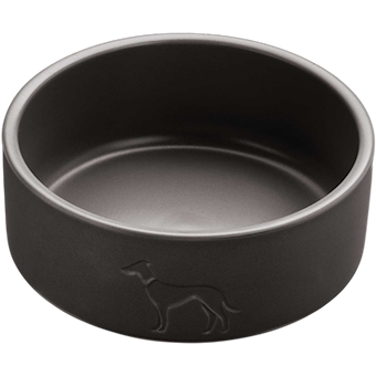 Hunter - Matskål Osby Antracit 2500ml/ø21,5cm - Hund - Matplats & Vattenautomater för hund - ZOO.se