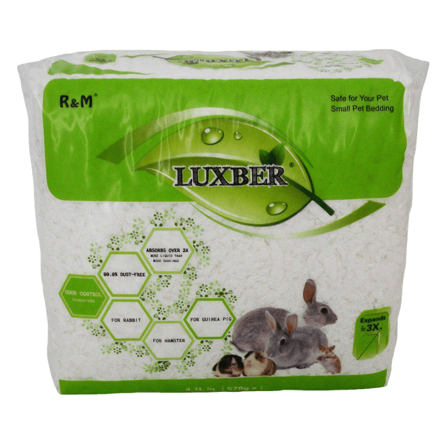 Luxber - Paper Bedding - Smådjur - Bottenströ & Bomaterial - Burspån - ZOO.se