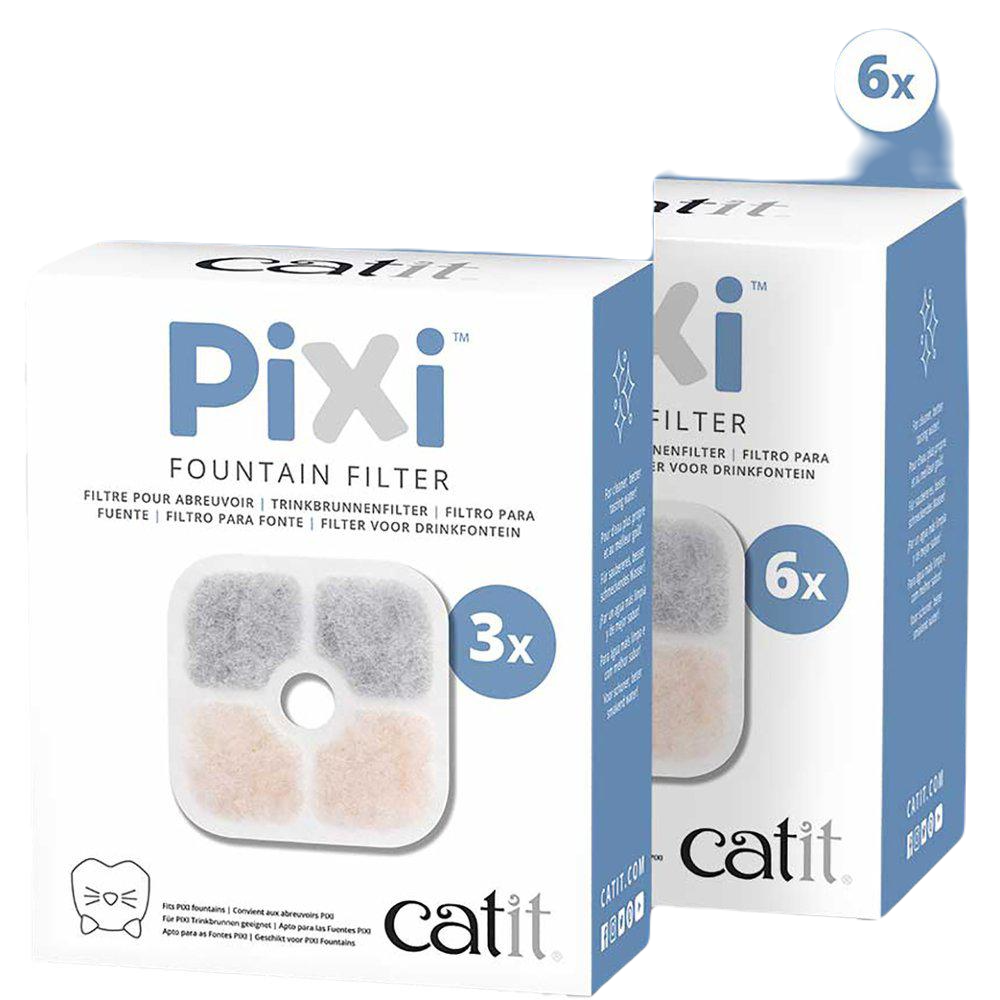 Catit - Kolfilter Till Pixi 2.5L 3-pack - Katt - Matplats & Vattenfontäner för katt - ZOO.se