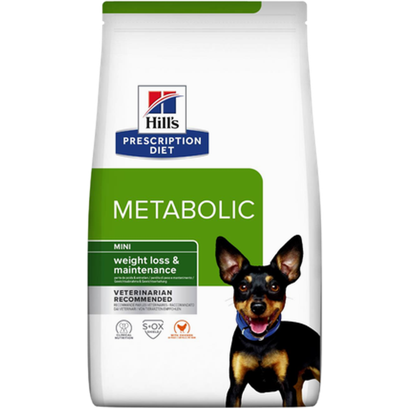 Hill's Prescription Diet Dog - Metabolic Weight Mini Chicken - Dry Dog Food 1 kg - Koirat - Koiranruoka - Erikoisruoka