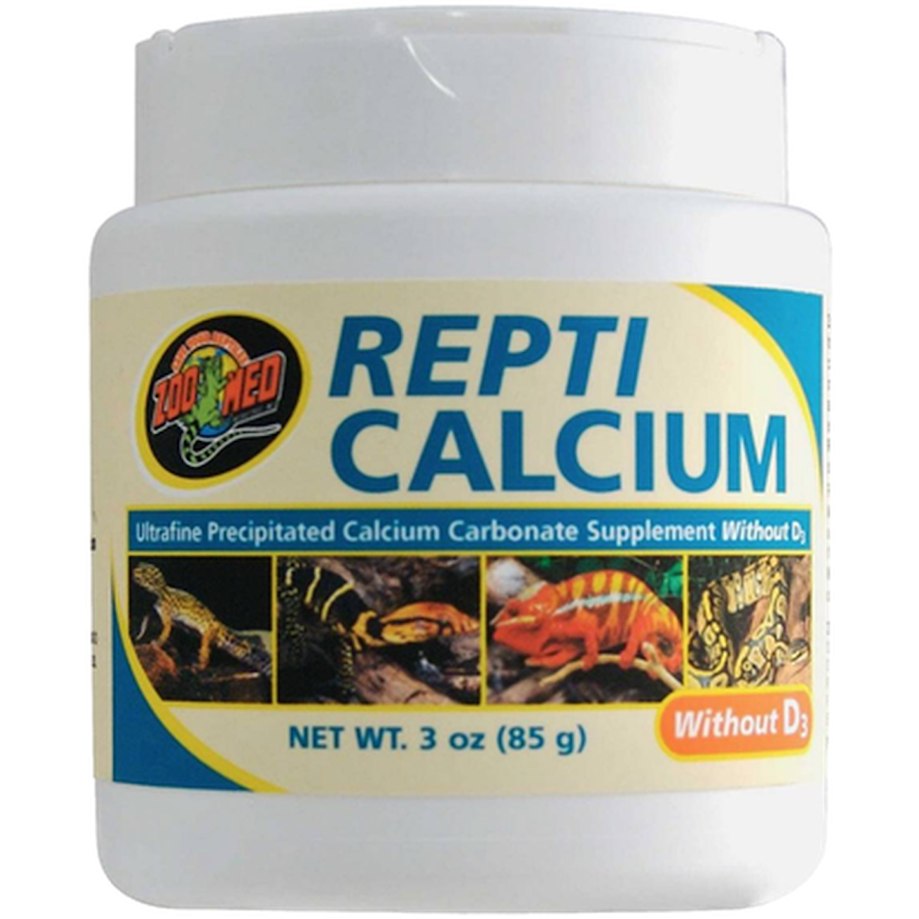 Repti Calcium without D3 Turquoise 85 g
