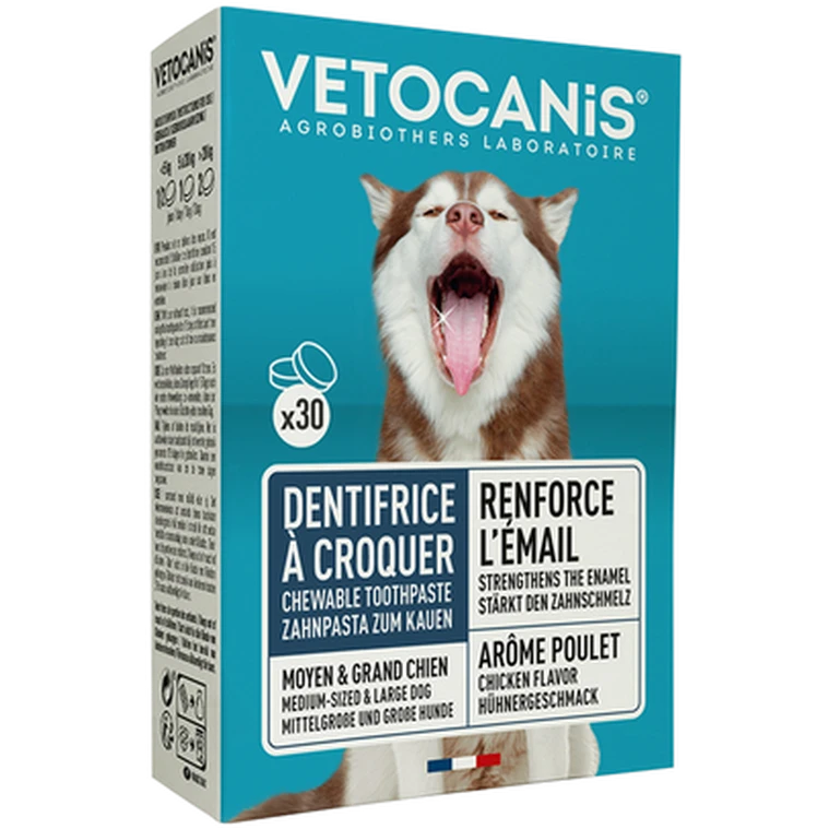 vetocanis-dog-toothpaste-chewable-turquoise-30-pack-zoo-fi