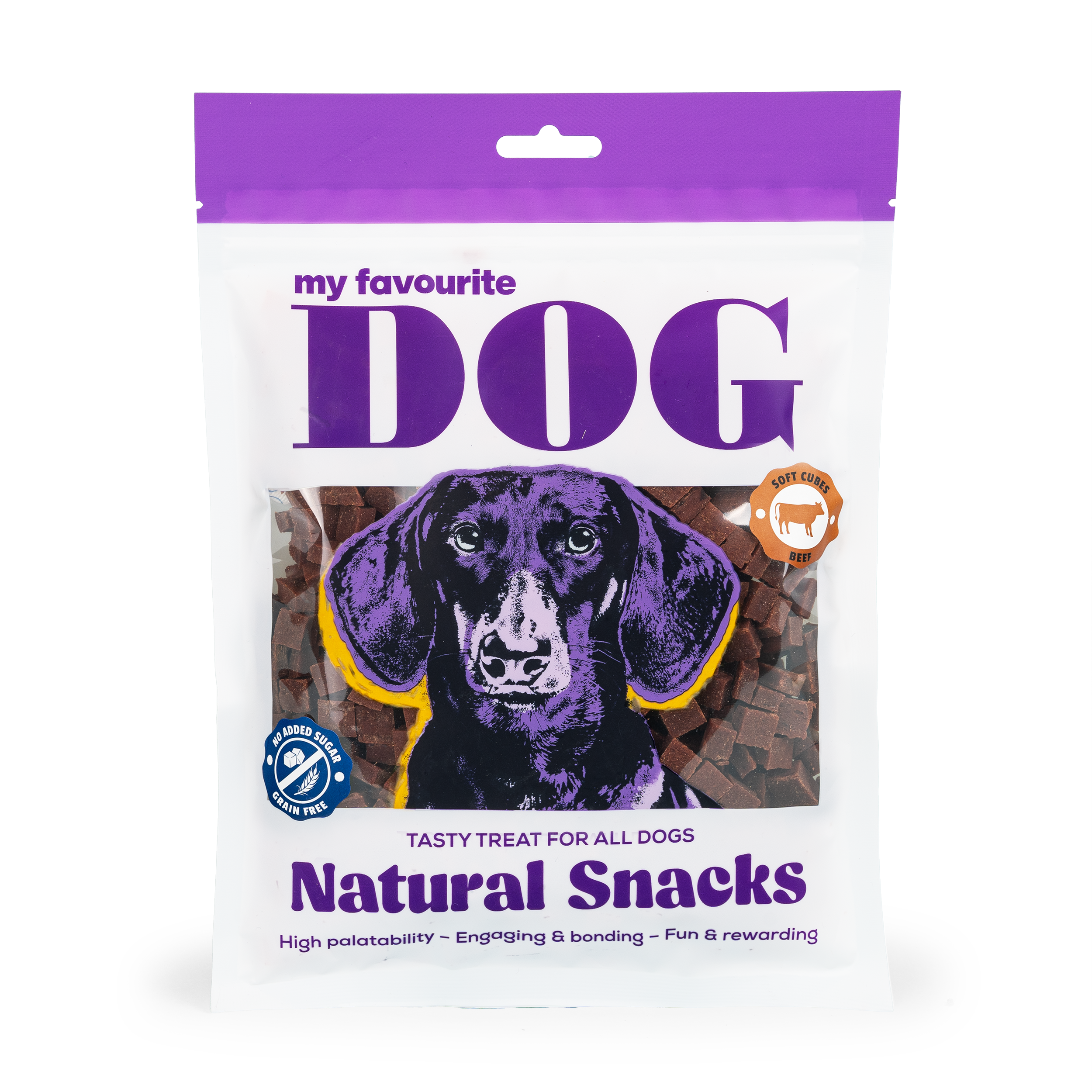 My favourite DOG - Dog Beef Cube´s, 1 cm, 400 g - Hund - Hundgodis - Träningsgodis & belöningsgodis - ZOO.se