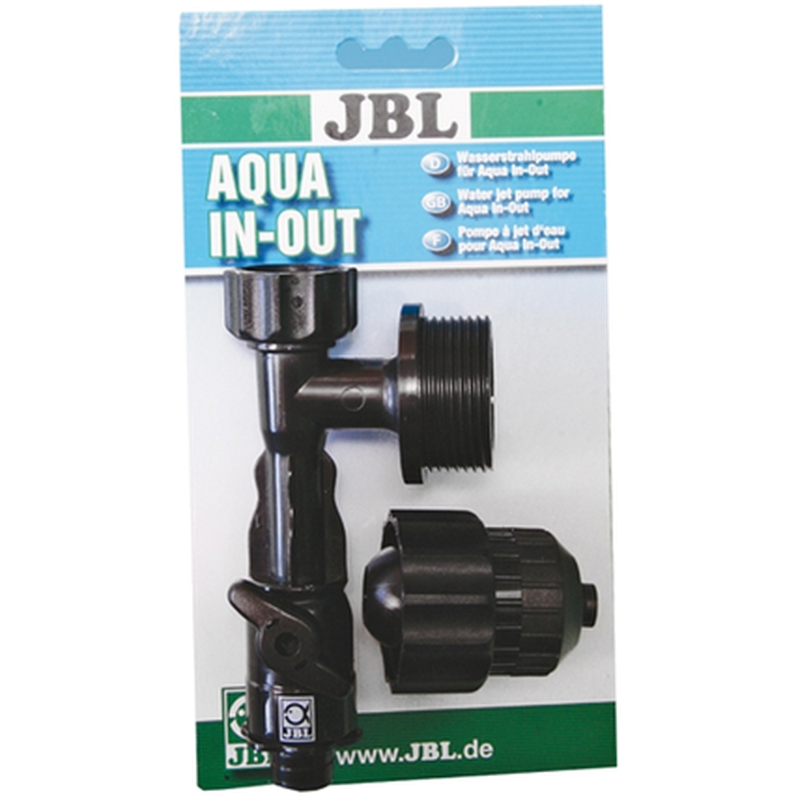 Aqua In-Out Water Jet Pump Fast Water Change Black Ø 12/16 mm - Akvaristen - Akvarievedlikehold - Rengjøringsverktøy - JBL