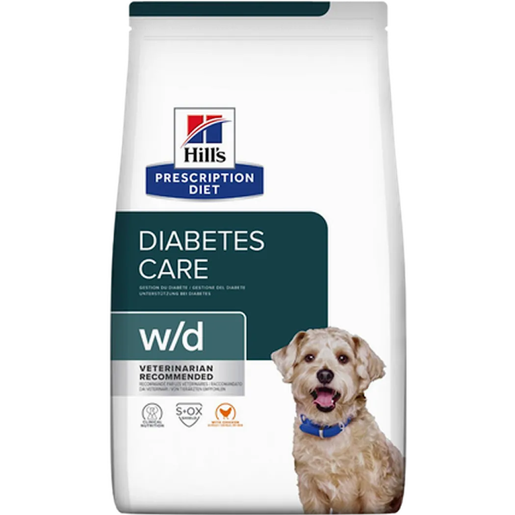 Hill's Prescription Diet Dog w/d Diabetes Care Chicken - Dry Dog Food