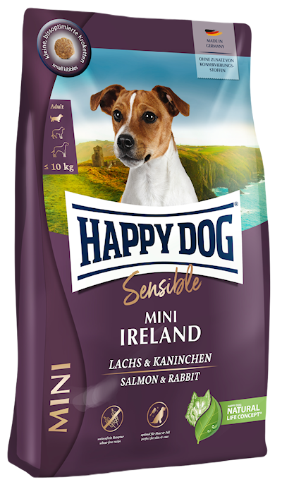 Preview of Happy Dog Sensible Mini Ireland Salmon & Rabbit 10 kg